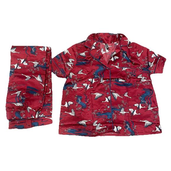 Adore Me Pajama Set Womens XL Holiday Lounge Wear Christmas Sleepwear Cozy - Picture 2 of 4